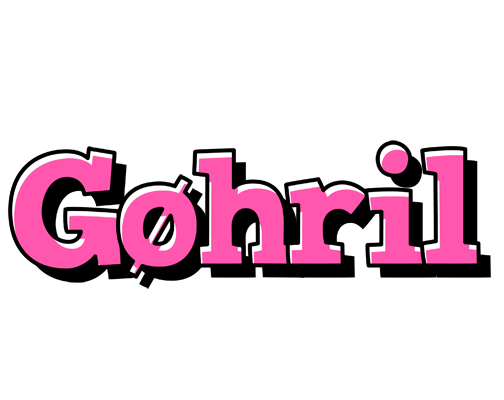 Gøhril girlish logo