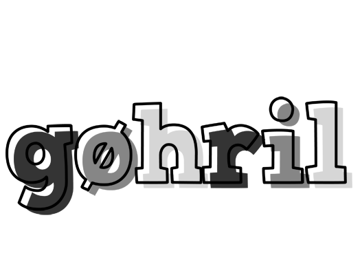 Gøhril night logo