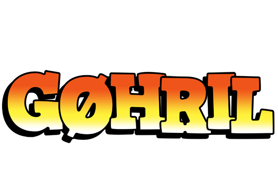 Gøhril sunset logo