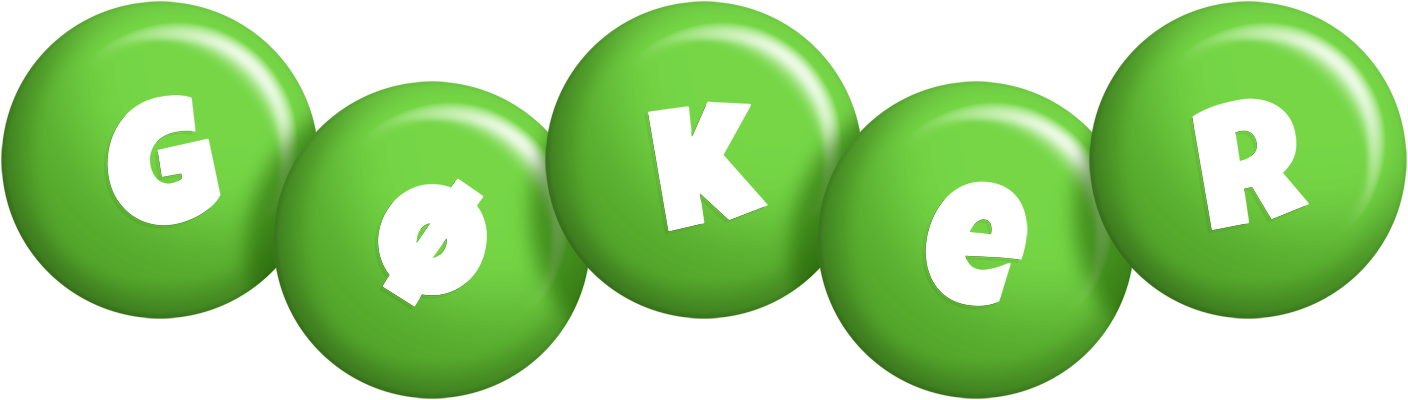 Gøker candy-green logo
