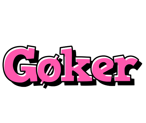 Gøker girlish logo