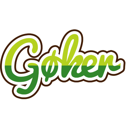 Gøker golfing logo