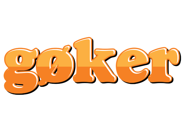 Gøker orange logo