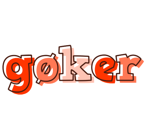 Gøker paint logo