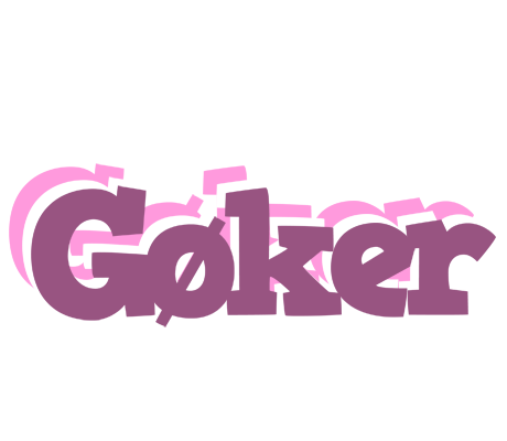 Gøker relaxing logo