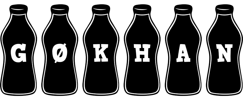 Gøkhan bottle logo