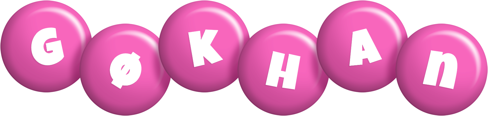 Gøkhan candy-pink logo