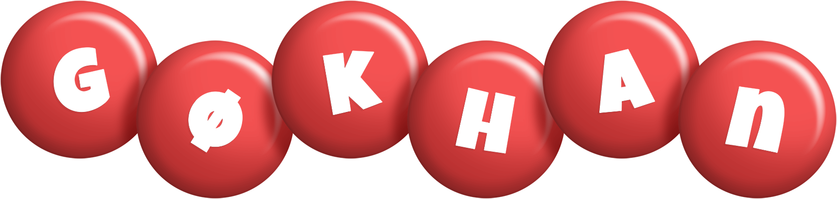 Gøkhan candy-red logo
