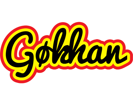 Gøkhan flaming logo