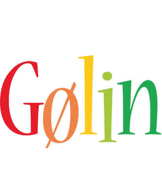 Gølin birthday logo