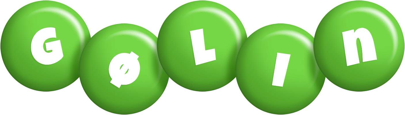 Gølin candy-green logo