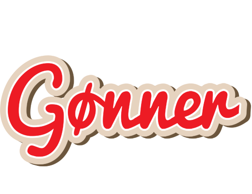 Gønner chocolate logo