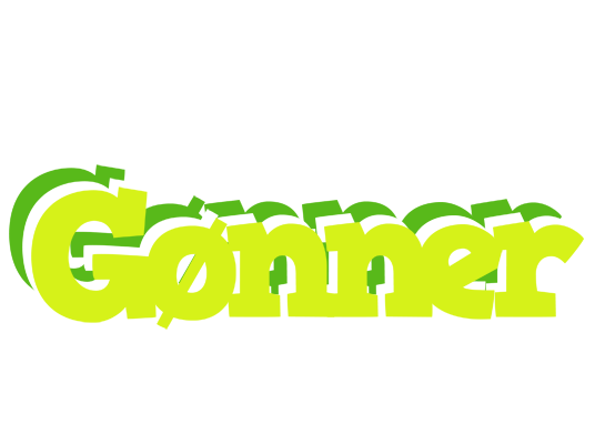 Gønner citrus logo