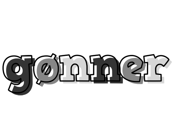 Gønner night logo