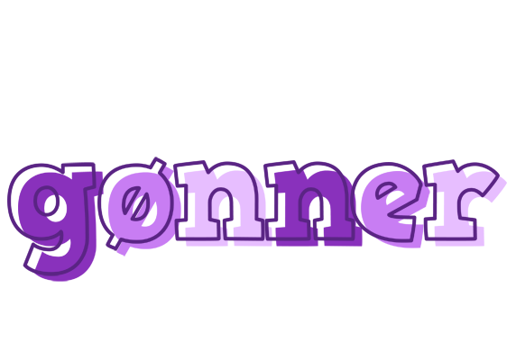 Gønner sensual logo
