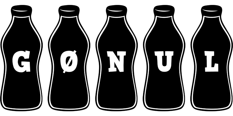 Gønul bottle logo