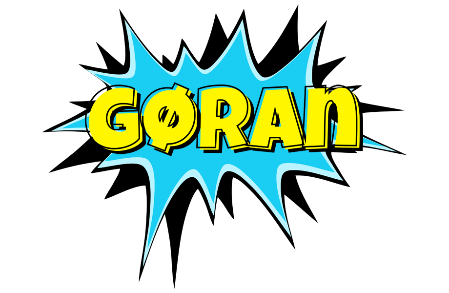 Gøran amazing logo