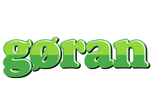 Gøran apple logo
