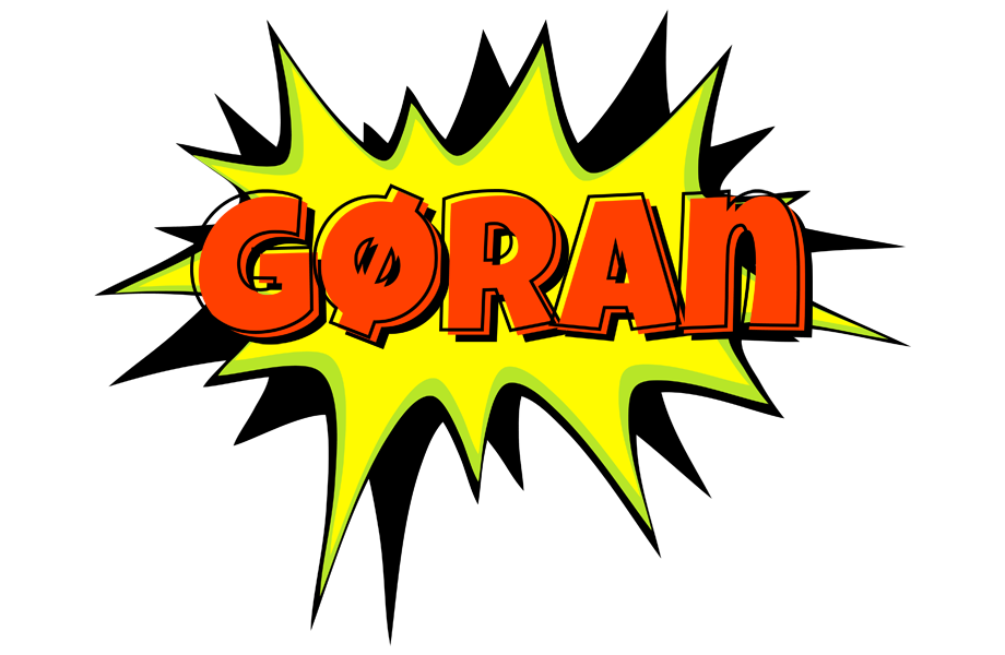 Gøran bigfoot logo