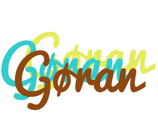 Gøran cupcake logo
