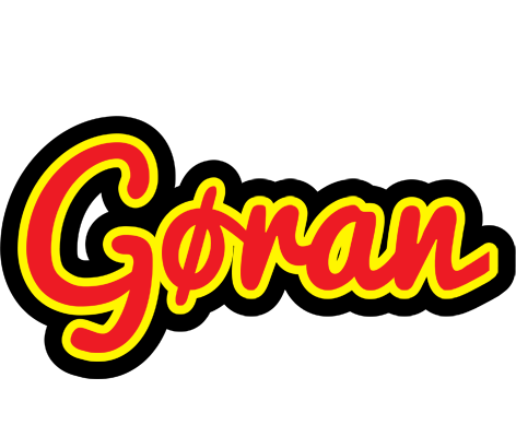 Gøran fireman logo