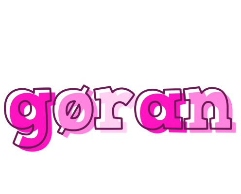 Gøran hello logo