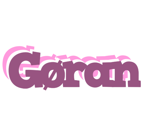 Gøran relaxing logo