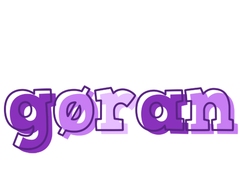 Gøran sensual logo