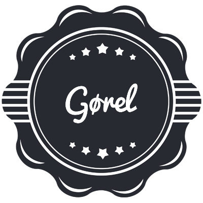Gørel badge logo