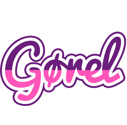 Gørel cheerful logo
