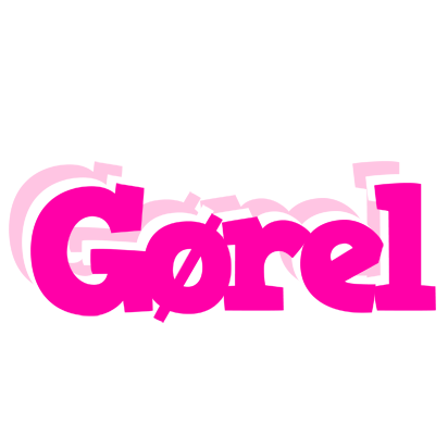 Gørel dancing logo