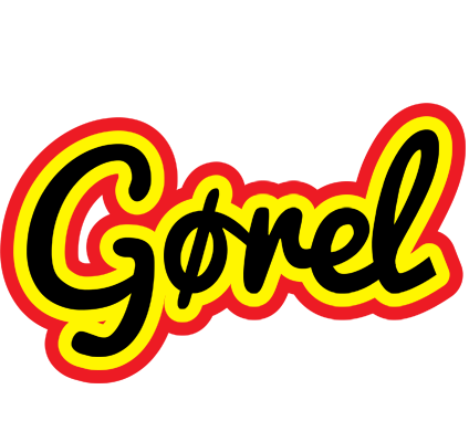 Gørel flaming logo