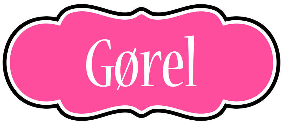 Gørel invitation logo