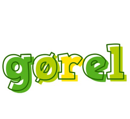 Gørel juice logo