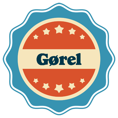 Gørel labels logo