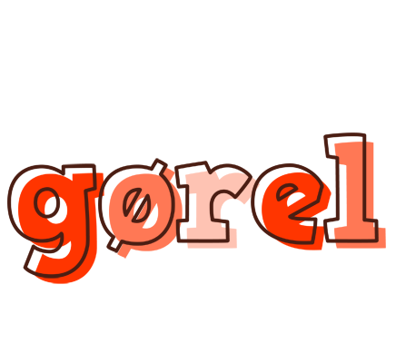 Gørel paint logo