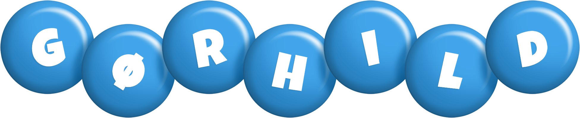 Gørhild candy-blue logo