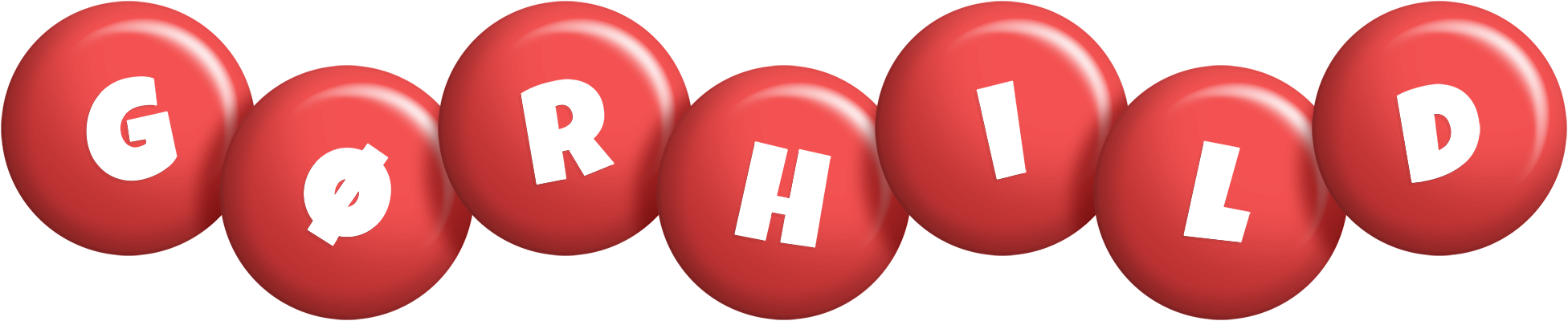 Gørhild candy-red logo