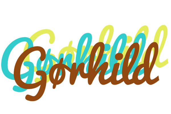 Gørhild cupcake logo