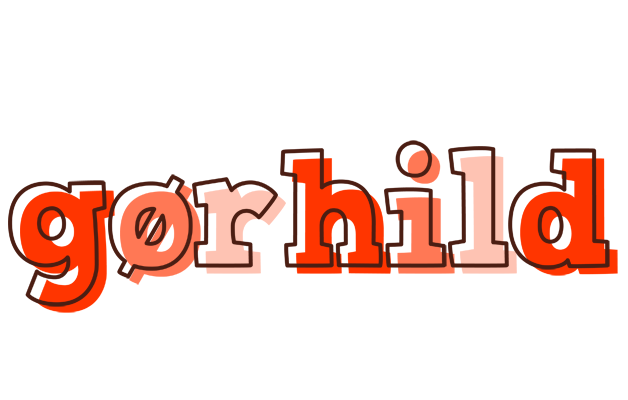 Gørhild paint logo