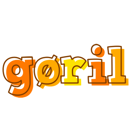 Gøril desert logo