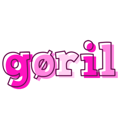 Gøril hello logo