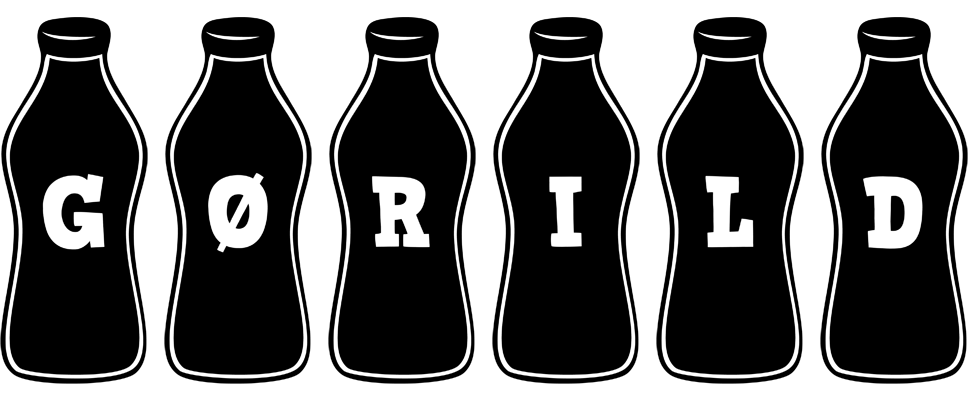 Gørild bottle logo