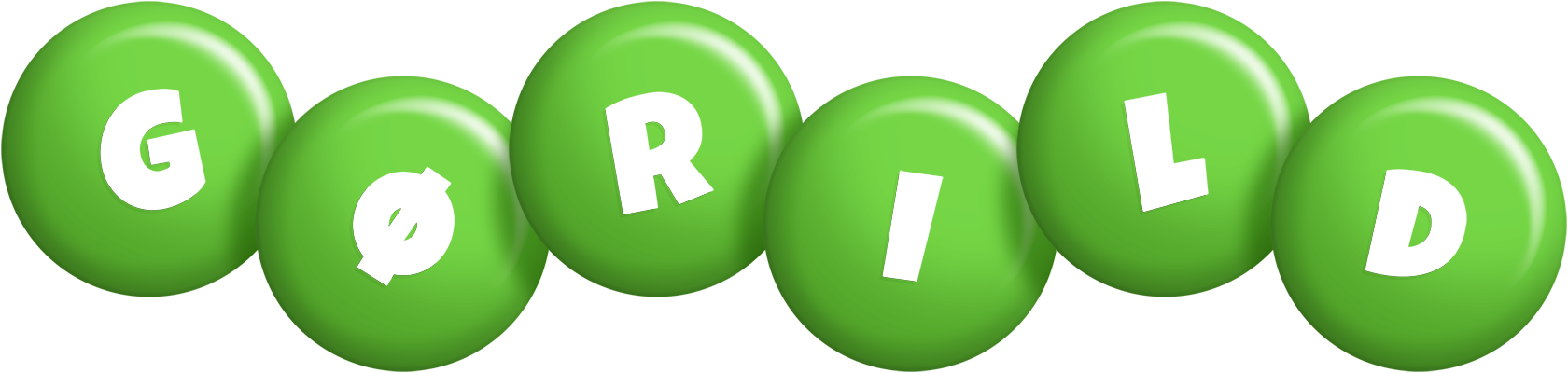Gørild candy-green logo