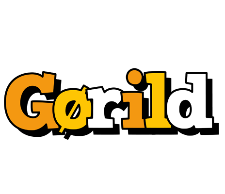 Gørild cartoon logo