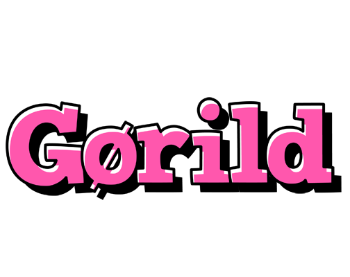 Gørild girlish logo
