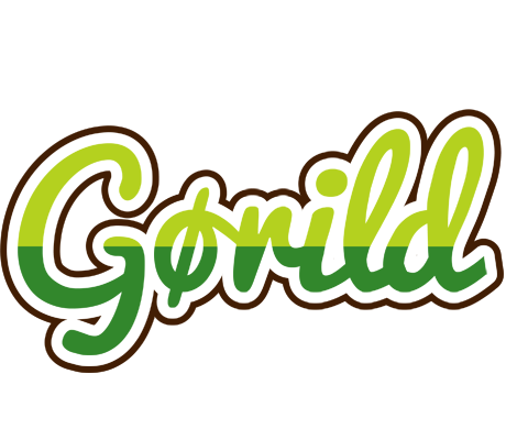 Gørild golfing logo