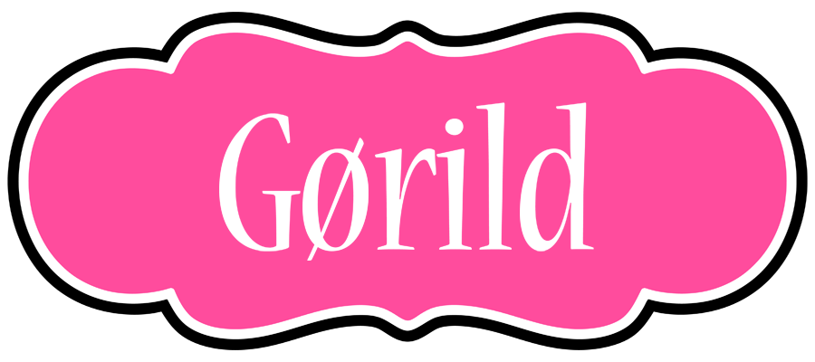 Gørild invitation logo