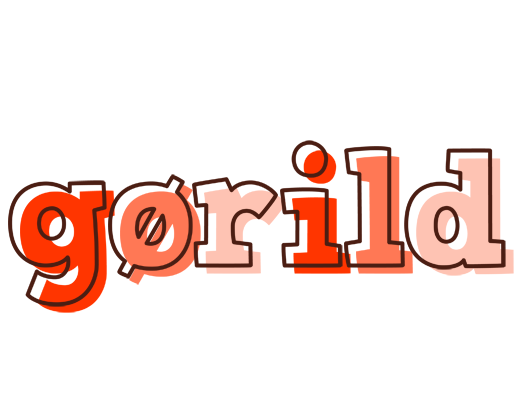 Gørild paint logo