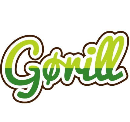 Gørill golfing logo